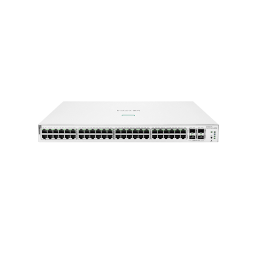 Thiết bị chuyển mạch HPE Networking Instant On 48 cổng Gigabit CL4 PoE, 4 cổng SFP+ 370W, Dòng 1930 (JL686B)