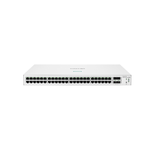 Thiết bị chuyển mạch HPE Networking Instant On 48 cổng Gigabit, 4 cổng SFP, Dòng 1830 (JL814A)