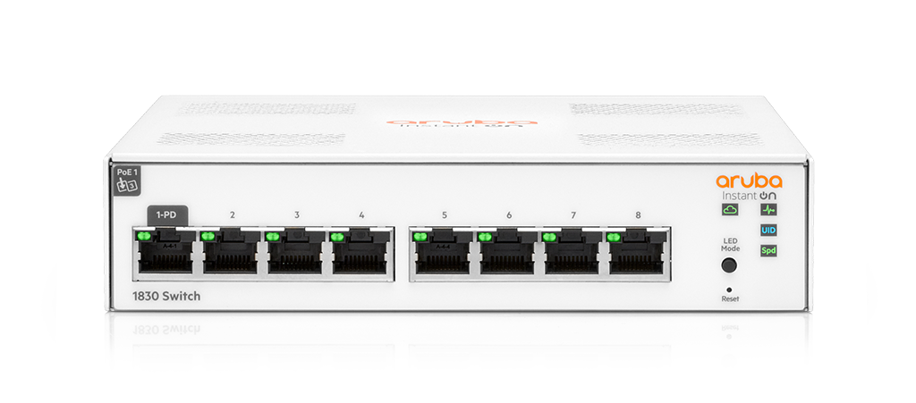 HPE Networking Instant On Switch 8p Gigabit 1830