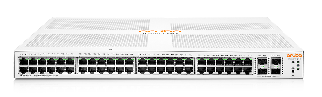 HPE Networking Instant On Switch 48p Gigabit 4p SFP+ 1930