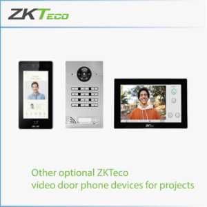 Thiết bị chuông cửa có hình ZKTeco khác tùy chọn cho dự án