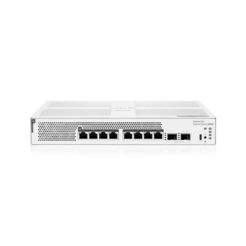 Thiết Bị Chuyển Mạch HPE Networking Instant On 1940 8G, CL6 PoE 124W, 2SFP (S4A29A)